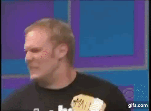 Matt looking sad on The Price Is Right